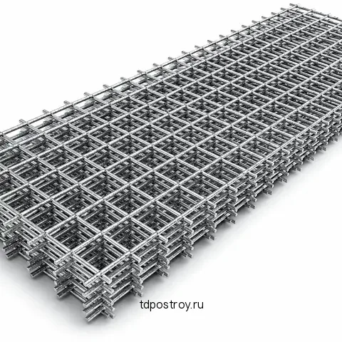 Сетка для стяжки бетона 100х100х5 мм сварная