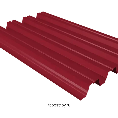 Профнастил Н75 красный RAL 3003 0,4 мм