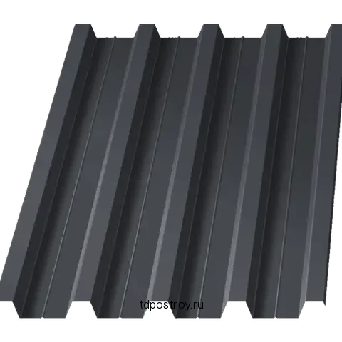 Профнастил Н60 графит RAL 7024 0,55 мм