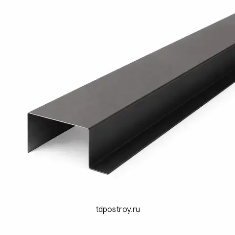 Планка торцевая 0,45х100х125х2000 оц