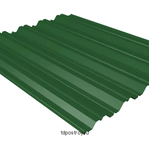 Профнастил НС35 зелёный RAL 6002 0,7 мм