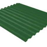 Профнастил С21 зелёный RAL 6002 0,45 мм